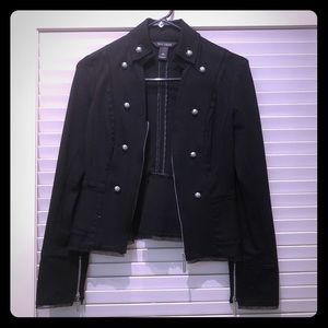 White household black market black dress jacket